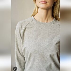 LOFT Heathered Gray Long Sleeve Tee - XS Great Condition